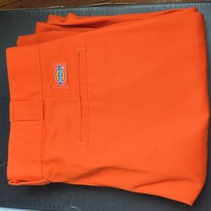 Dickies Orange Cargo Pants 33x30